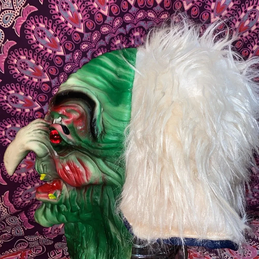 Vintage Fun World Latex Ghoul mask. OS